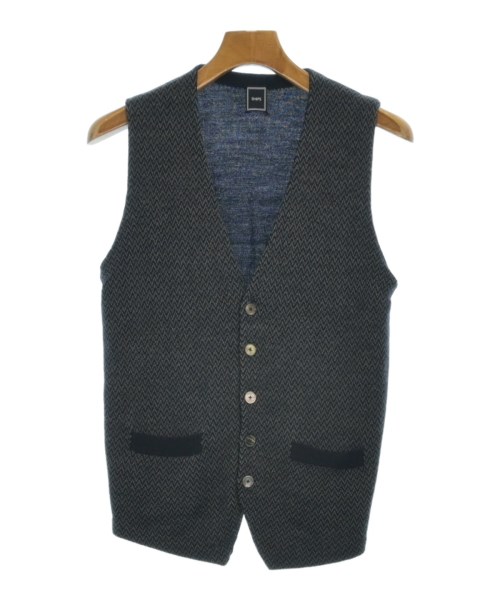 SHIPS(シップス)ベスト 紺 サイズ:M/2200649192069