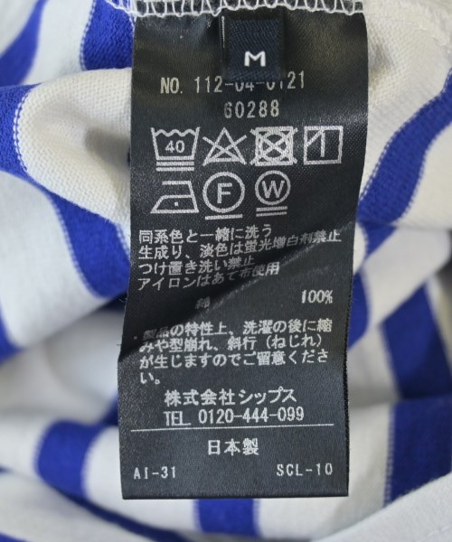 SHIPS（シップス）Tシャツ・カットソー 白 サイズ:M メンズ/2200712179034