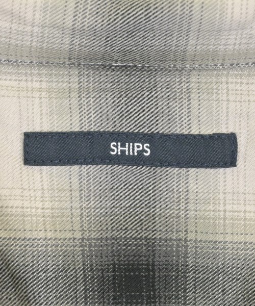 SHIPS（シップス）カジュアルシャツ 白 サイズ:L メンズ/2200711858268
