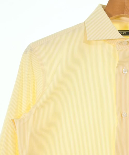 SHIPS（シップス）ドレスシャツ 黄 サイズ:38(S位) メンズ/2200644984218