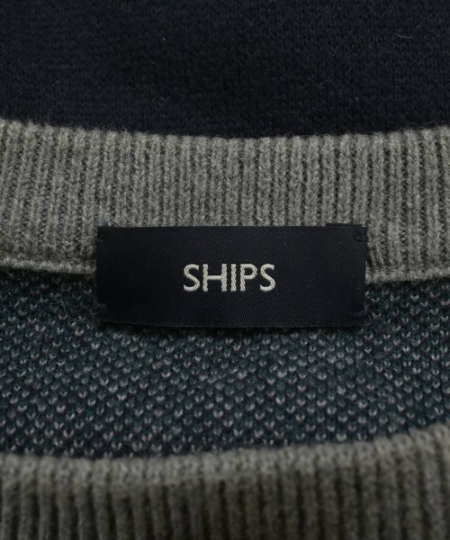 SHIPS（シップス）ニット・セーター グレー サイズ:L メンズ/2200646169057