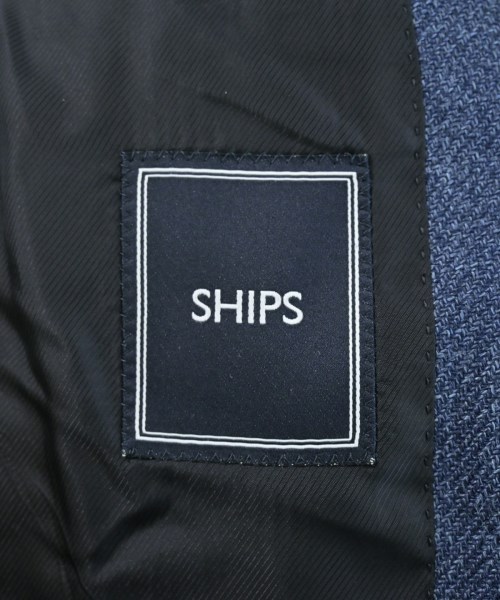SHIPS（シップス）テーラードジャケット 青 サイズ:44(S位) メンズ/2200637513043