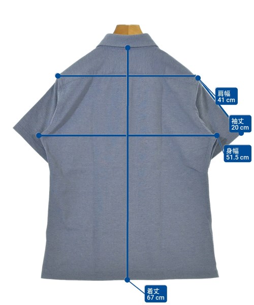 SHIPS（シップス）ポロシャツ 青 サイズ:M メンズ/2200647026076