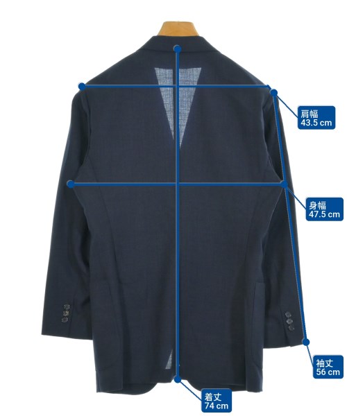 SHIPS（シップス）ジャケット 紺 サイズ:46(M位) メンズ/2200651356060