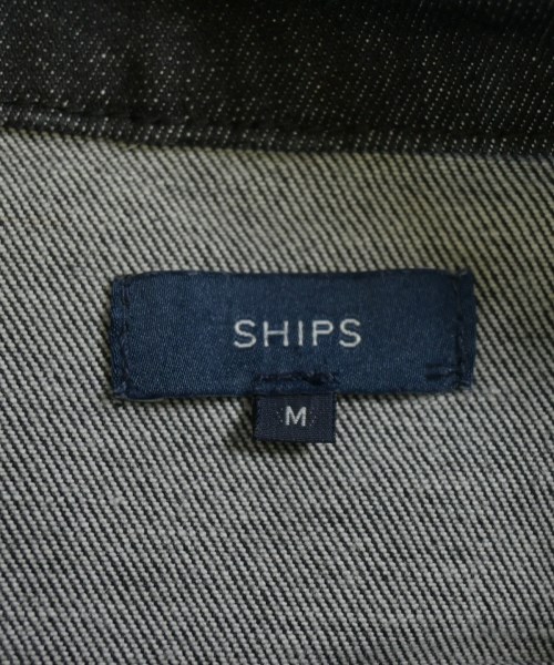 SHIPS（シップス）デニムジャケット 黒 サイズ:M メンズ/2200649038022