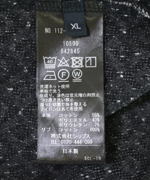 SHIPS（シップス）カーディガン 黒 サイズ:XL メンズ/2200704828063