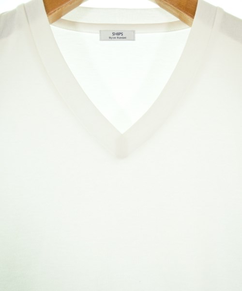 SHIPS（シップス）Tシャツ・カットソー 白 サイズ:L メンズ/2200704225718