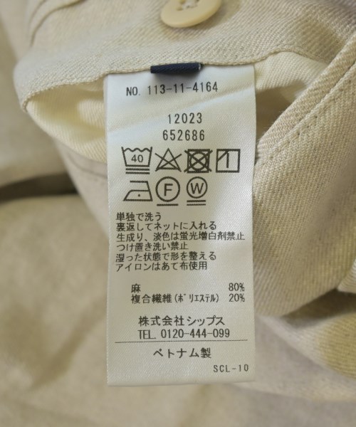 SHIPS（シップス）その他 ベージュ サイズ:S メンズ/2200707711034