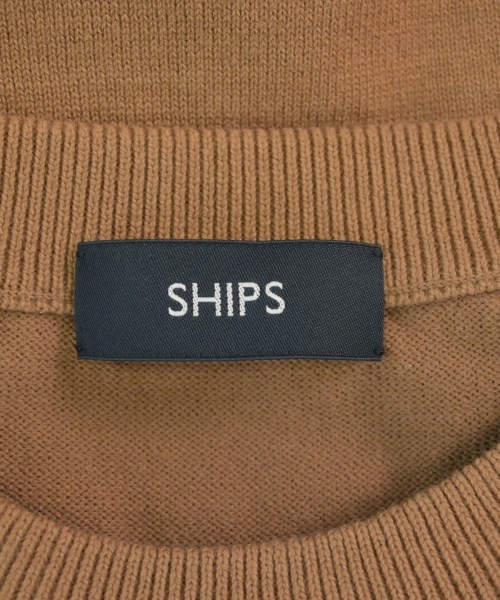 SHIPS（シップス）ニット・セーター 茶 サイズ:M メンズ/2200662674030