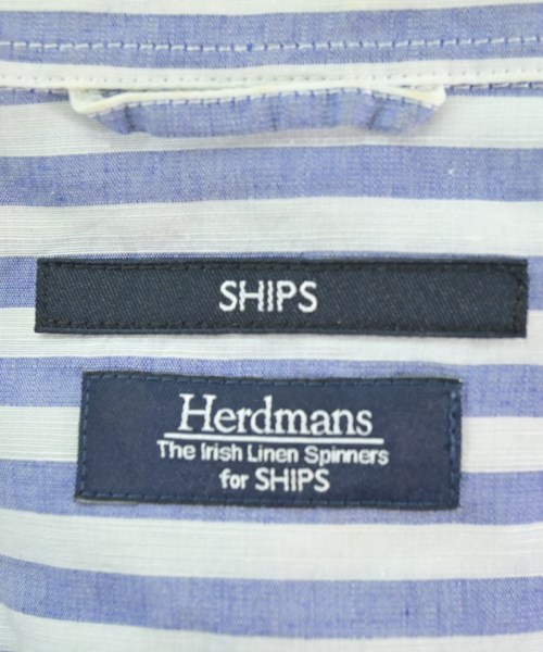 SHIPS（シップス）カジュアルシャツ 青 サイズ:M メンズ/2200665671074