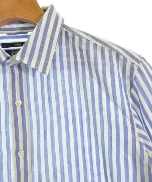 SHIPS（シップス）カジュアルシャツ 青 サイズ:M メンズ/2200665671074