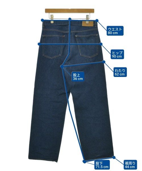 SHIPS（シップス）デニムパンツ 紺 サイズ:M メンズ/2200668871082