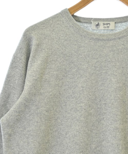 SHIPS（シップス）ニット・セーター グレー サイズ:M メンズ/2200668871181