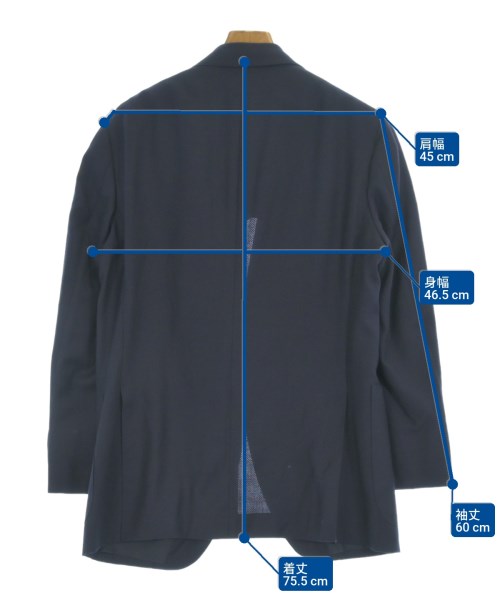 SHIPS（シップス）テーラードジャケット 紺 サイズ:50(XL位) メンズ/2200666461049