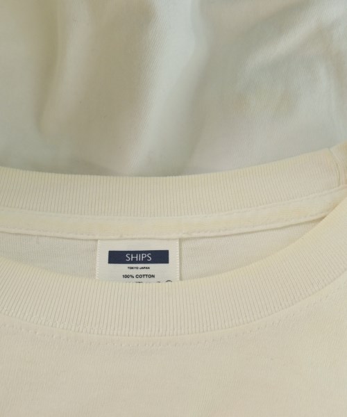 SHIPS（シップス）Tシャツ・カットソー 白 サイズ:M メンズ/2200726165092