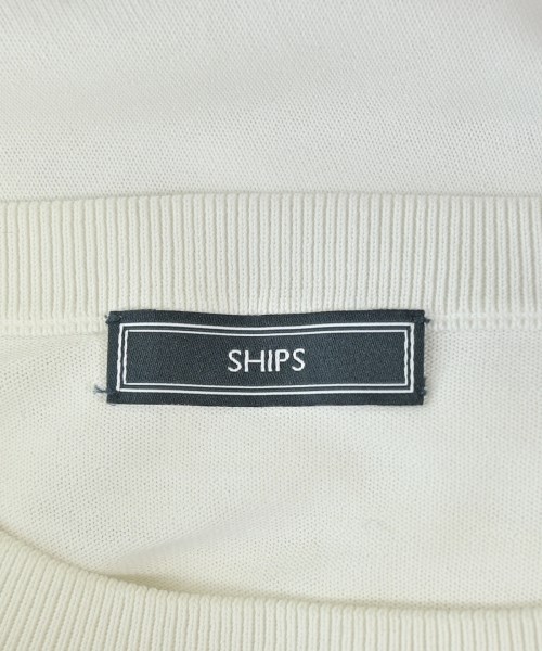 SHIPS（シップス）ニット・セーター 白 サイズ:M メンズ/2200722864036