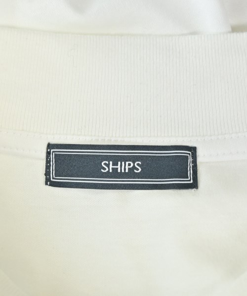 SHIPS（シップス）Tシャツ・カットソー 白 サイズ:M メンズ/2200722864043