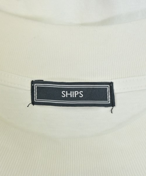 SHIPS（シップス）Tシャツ・カットソー 白 サイズ:M メンズ/2200722864050