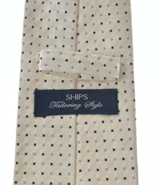 SHIPS（シップス）ネクタイ 白 サイズ:- メンズ/2200723360032