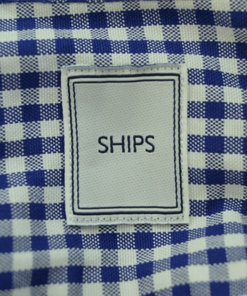 SHIPS（シップス）カジュアルシャツ 青 サイズ:L メンズ/2200726042126