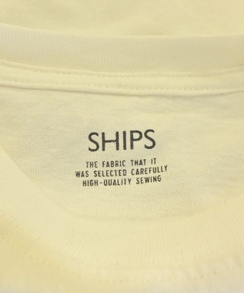 SHIPS（シップス）Tシャツ・カットソー 白 サイズ:S メンズ/2200726710070