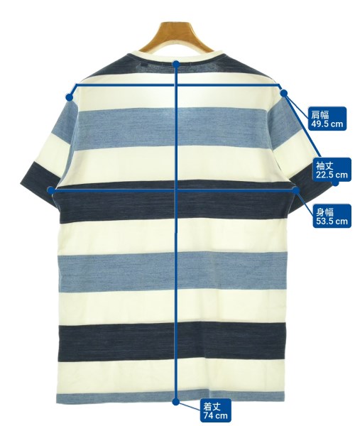 SHIPS（シップス）Tシャツ・カットソー 白 サイズ:L メンズ/2200682129046