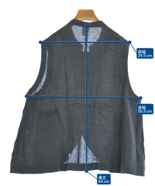 BASCO（バスコ）カジュアルシャツ 紺 サイズ:3(L位) レディース/2200674680067