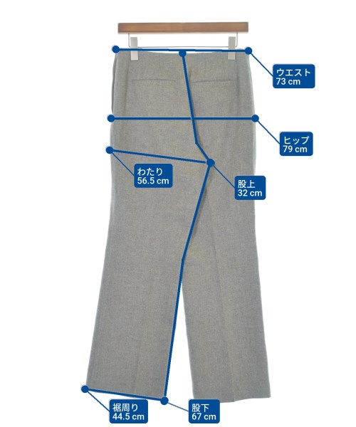 Spick and Span（スピックアンドスパン）スラックス グレー サイズ:38(M位) レディース/2200634968235