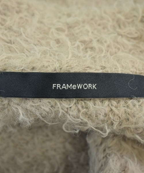 FRAMeWORK（フレームワーク）カーディガン ベージュ サイズ:F レディース/2200622821153