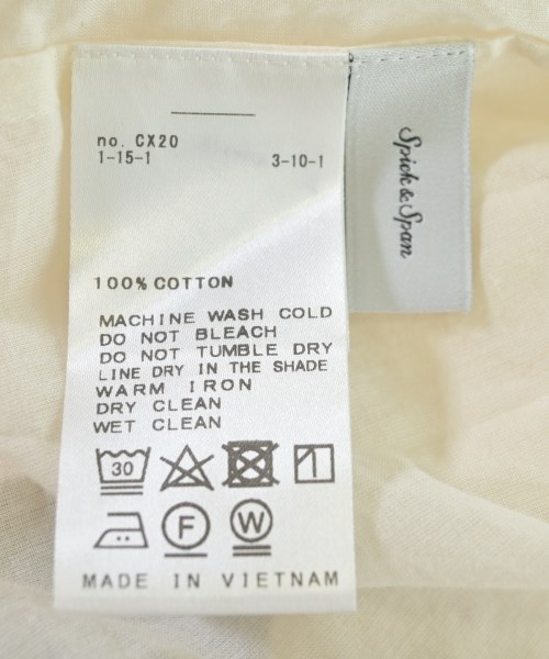 Spick and Span（スピックアンドスパン）ブラウス 白 サイズ:F レディース/2200630525081