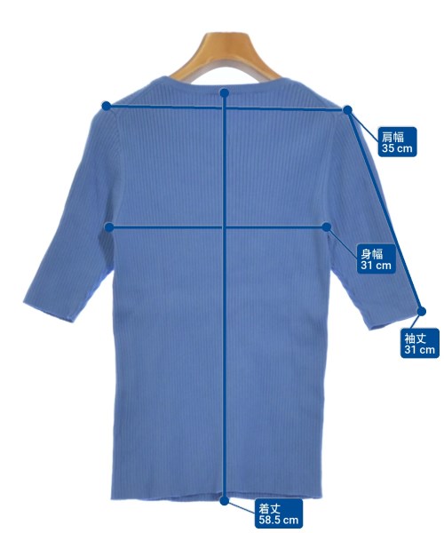 Spick and Span（スピックアンドスパン）ニット・セーター 青 サイズ:F レディース/2200632429080