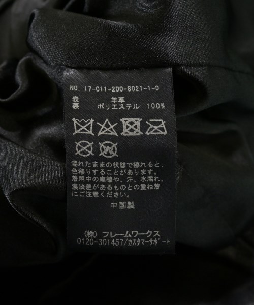 Spick and Span（スピックアンドスパン）ライダース 黒 サイズ:36(S位) レディース/2200635252012