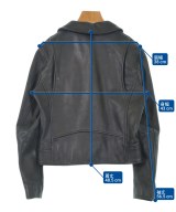 Spick and Span（スピックアンドスパン）ライダース 黒 サイズ:36(S位) レディース/2200635252012