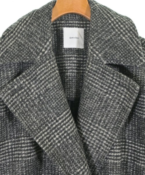 Spick and Span（スピックアンドスパン）ステンカラーコート 黒 サイズ:36(S位) レディース/2200635404015