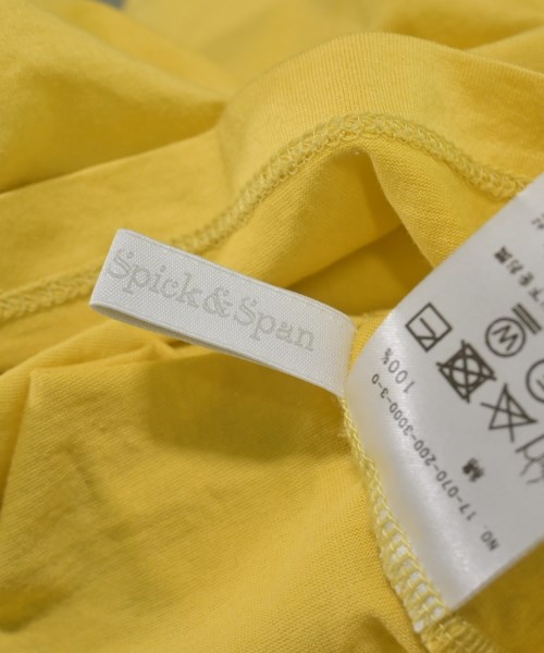 Spick and Span（スピックアンドスパン）Tシャツ・カットソー 黄 サイズ:-(M位) レディース/2200632820054