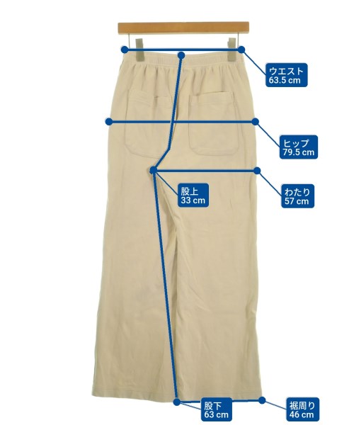 Spick and Span（スピックアンドスパン）スウェットパンツ ベージュ サイズ:38(M位) レディース/2200633383053