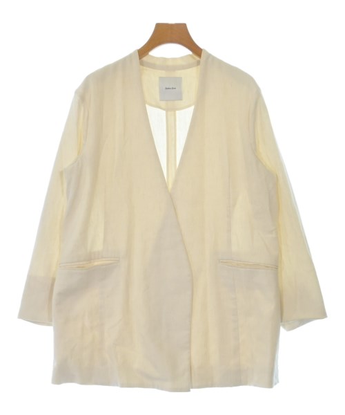 Spick and Span（スピックアンドスパン）ノーカラージャケット 白 サイズ:36(S位) レディース/2200622171043