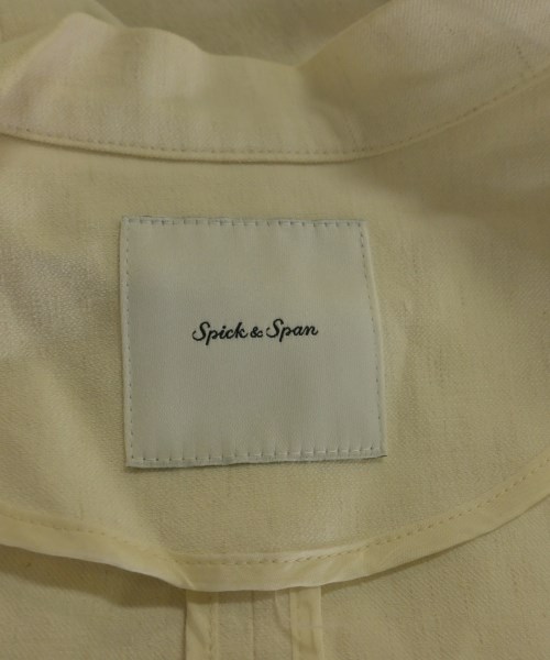 Spick and Span（スピックアンドスパン）ノーカラージャケット 白 サイズ:36(S位) レディース/2200622171043