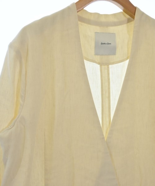 Spick and Span（スピックアンドスパン）ノーカラージャケット 白 サイズ:36(S位) レディース/2200622171043