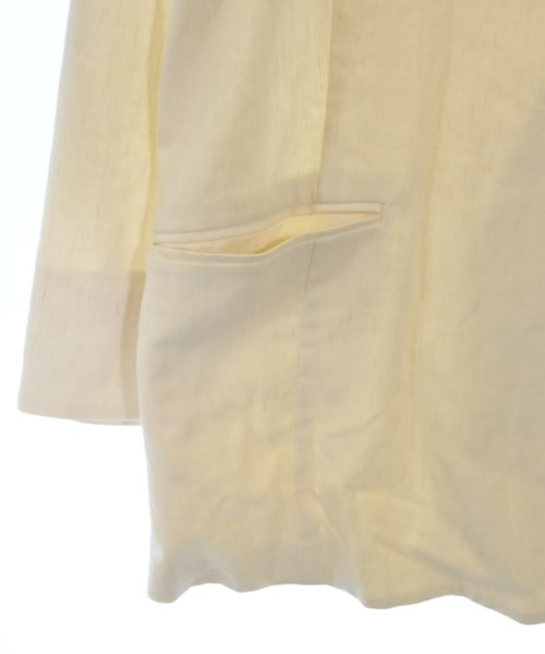 Spick and Span（スピックアンドスパン）ノーカラージャケット 白 サイズ:36(S位) レディース/2200622171043