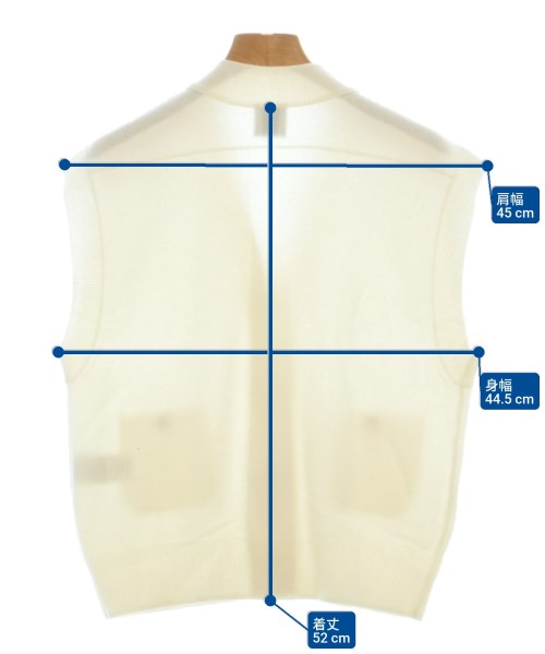 Spick and Span（スピックアンドスパン）ベスト 白 サイズ:F レディース/2200623347010