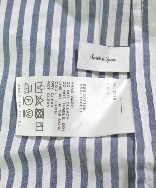 Spick and Span（スピックアンドスパン）カジュアルシャツ 紺 サイズ:F レディース/2200630024072