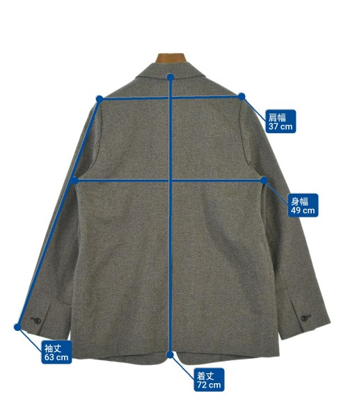 Spick and Span（スピックアンドスパン）テーラードジャケット グレー サイズ:38(M位) レディース/2200634745010