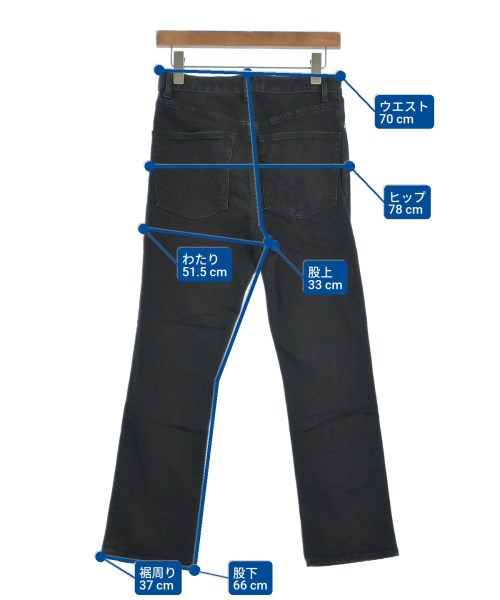 Spick and Span（スピックアンドスパン）デニムパンツ 黒 サイズ:36(S位) レディース/2200615961026