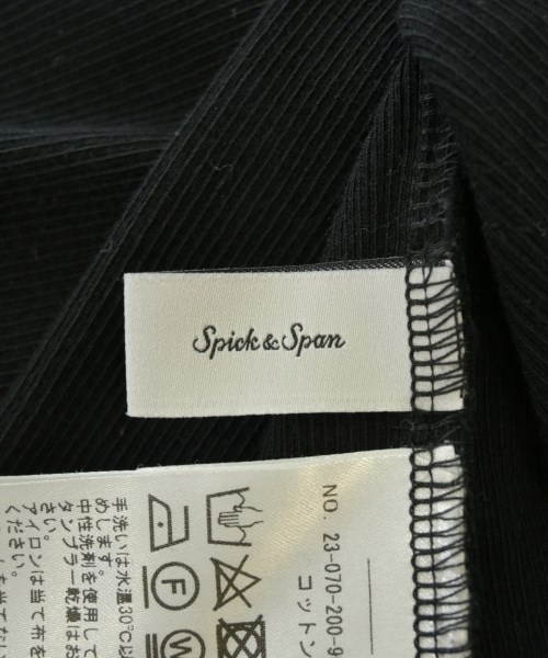 Spick and Span（スピックアンドスパン）Tシャツ・カットソー 黒 サイズ:-(M位) レディース/2200633274023