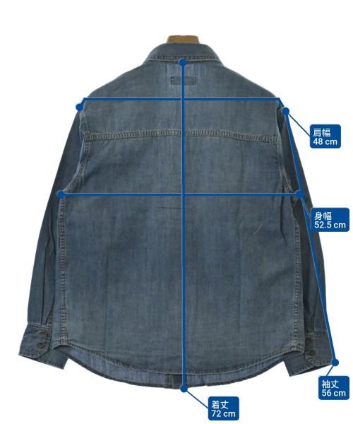 Spick and Span（スピックアンドスパン）カジュアルシャツ 紺 サイズ:‐(M位) レディース/2200637204040