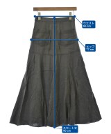 Spick and Span（スピックアンドスパン）ロング・マキシ丈スカート グレー サイズ:36(S位) レディース/2200637289016
