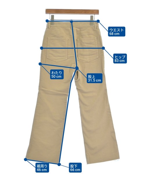 Spick and Span（スピックアンドスパン）チノパン ベージュ サイズ:38(M位) レディース/2200637391030