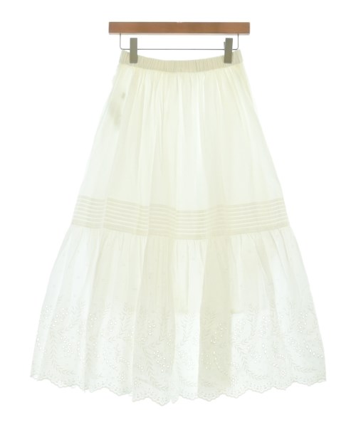 Spick and Span（スピックアンドスパン）ロング・マキシ丈スカート 白 サイズ:36(S位) レディース/2200629692015