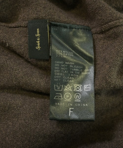 Spick and Span（スピックアンドスパン）カーディガン 茶 サイズ:-(XL位) レディース/2200635329011